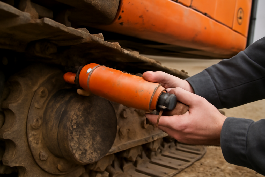 Подбор натяжителя гусеницы Hitachi ZX200