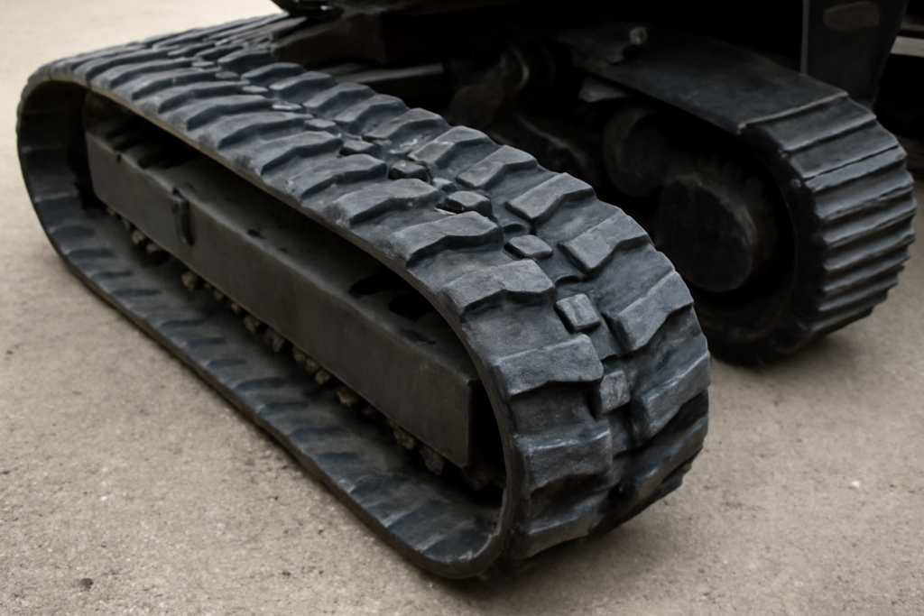 Резиновые гусеницы Doosan DX15-DX85: подбор и сравнение